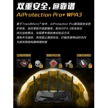 asus華碩TUFGAMINGAX5400穿墻王高速wifi6AX3000升級(jí)版雙頻無(wú)線千兆企業(yè)級(jí)wifi家用游戲加速端口路由器 基礎(chǔ)款